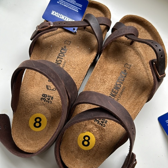 birkenstock yara tobacco oiled leather sandal BIRKENSTOCK Yara sandals (36)